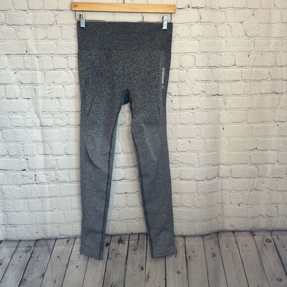 Gymshark Womens Grey Athletic Leggings size S Small - Picture 1 of 8